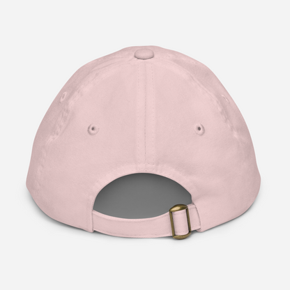 'Detroit' Youth Baseball Cap | Pink Embroidery