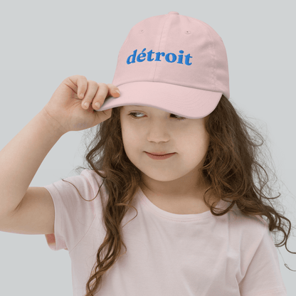 'Détroit' Youth Baseball Cap - Circumspice Michigan