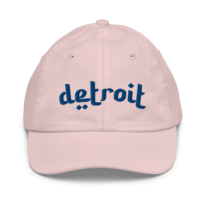 'Detroit' Youth Baseball Cap (Arabic-Style Font) - Circumspice Michigan