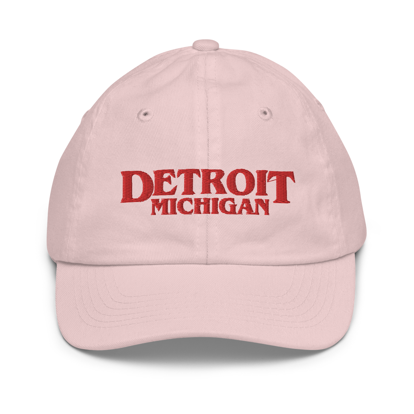 'Detroit Michigan' Youth Baseball Cap (1980s Drama Parody)