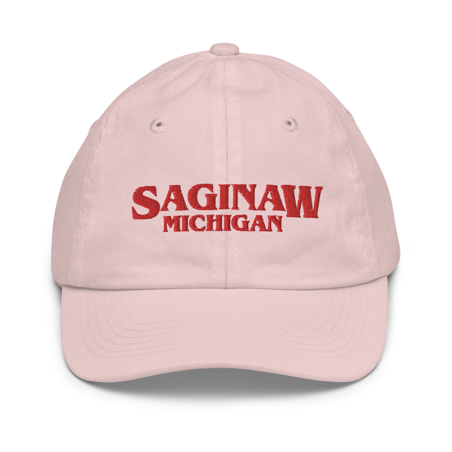 'Saginaw Michigan' Youth Baseball Cap (1980s Drama Parody)