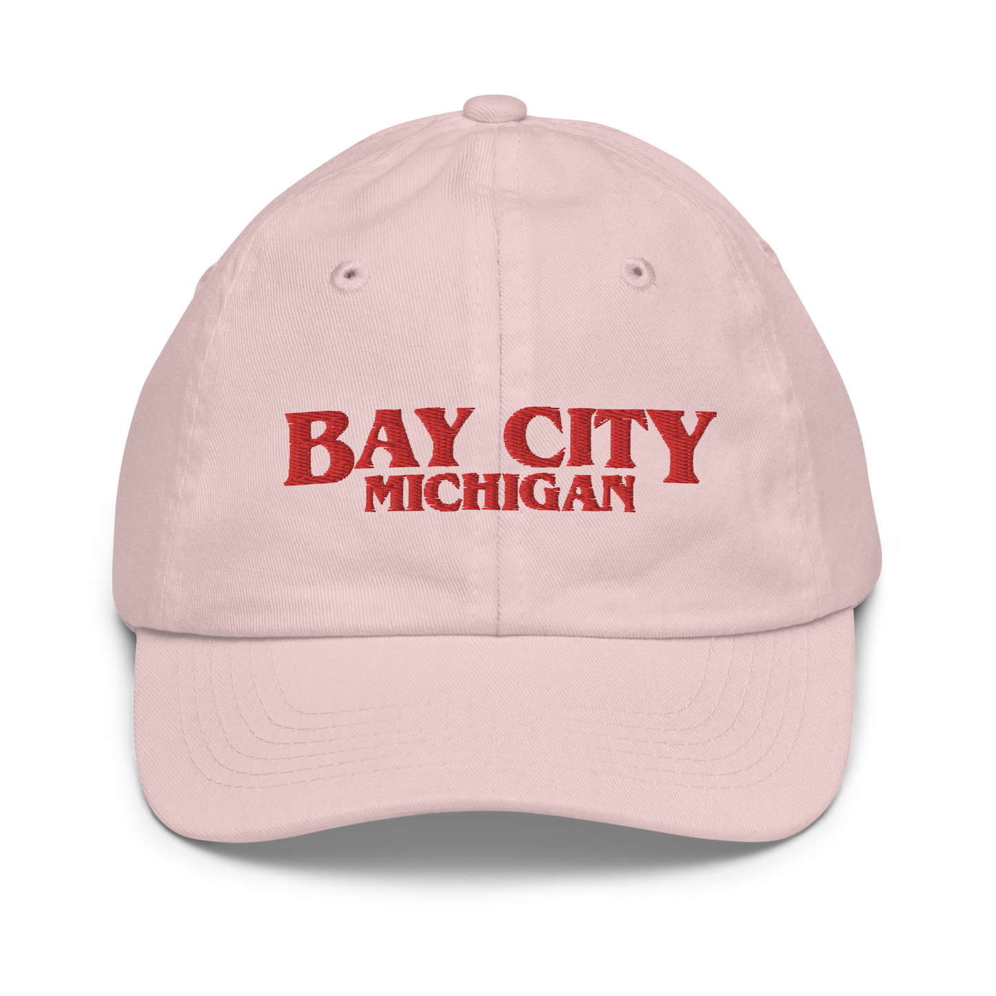 'Bay City Michigan' Youth Baseball Cap (1980s Drama Parody)