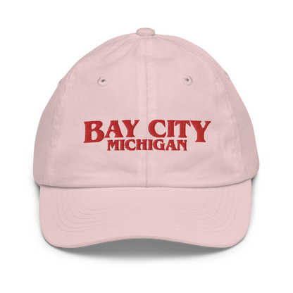 'Bay City Michigan' Youth Baseball Cap (1980s Drama Parody)