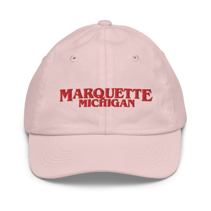 'Marquette Michigan' Youth Baseball Cap (1980s Drama Parody)