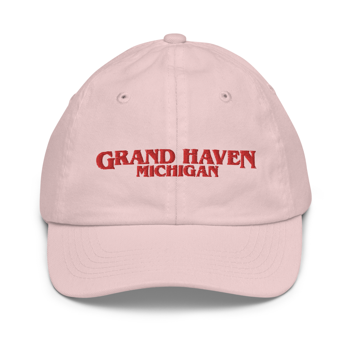 'Grand Haven Michigan' Youth Baseball Cap (1980s Drama Parody)