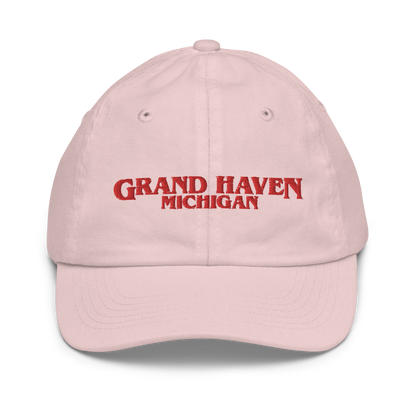 'Grand Haven Michigan' Youth Baseball Cap (1980s Drama Parody)