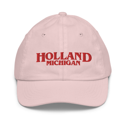 'Holland Michigan' Youth Baseball Cap (1980s Drama Parody)