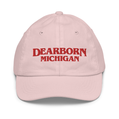 'Dearborn Michigan' Youth Baseball Cap (1980s Drama Parody)