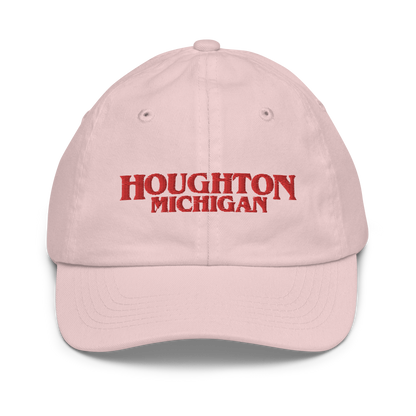 'Houghton Michigan' Youth Baseball Cap (1980s Drama Parody)