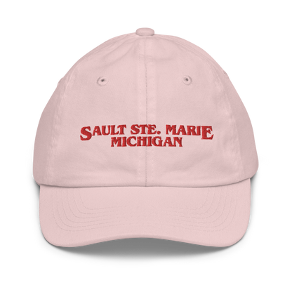 'Sault Ste. Marie' Youth Baseball Cap (1980s Drama Parody)