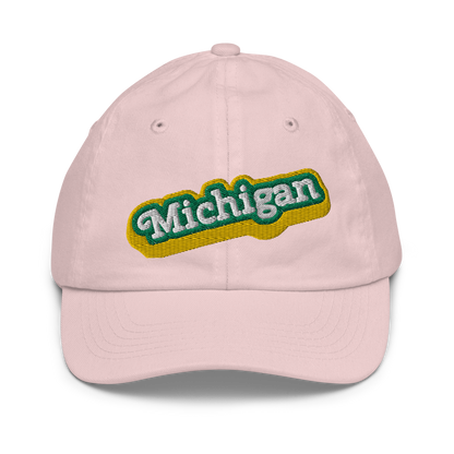 'Michigan' Youth Baseball Cap (Ginger Sodapop Parody)