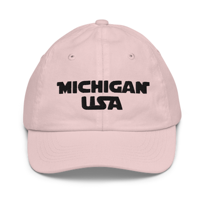 'Michigan USA' Youth Baseball Cap (Epic Sci-Fi Parody)