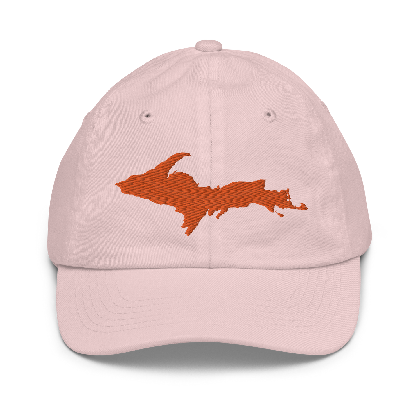 Michigan Upper Peninsula Youth Baseball Cap (w/ Orange UP Outline)