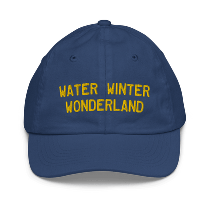 'Water Winter Wonderland' Michigan Youth Baseball Cap - Circumspice Michigan