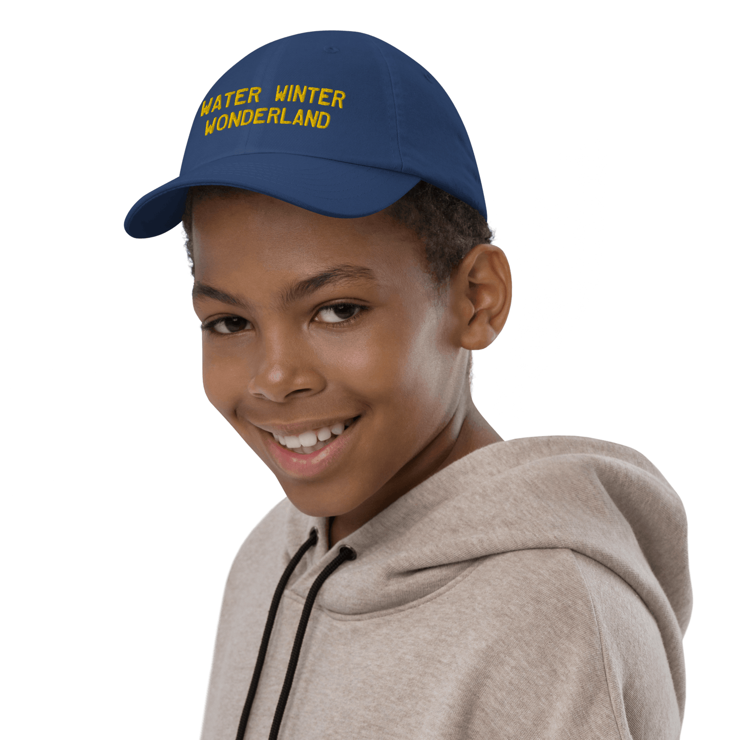 'Water Winter Wonderland' Michigan Youth Baseball Cap - Circumspice Michigan