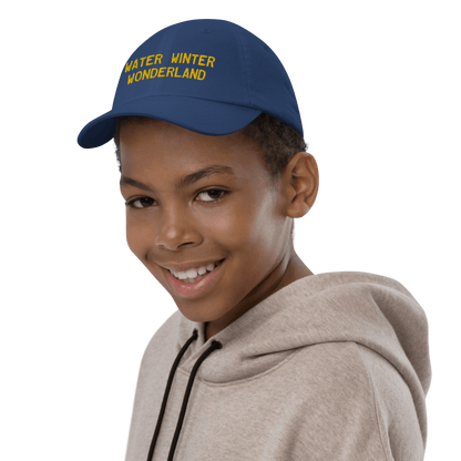 'Water Winter Wonderland' Michigan Youth Baseball Cap - Circumspice Michigan