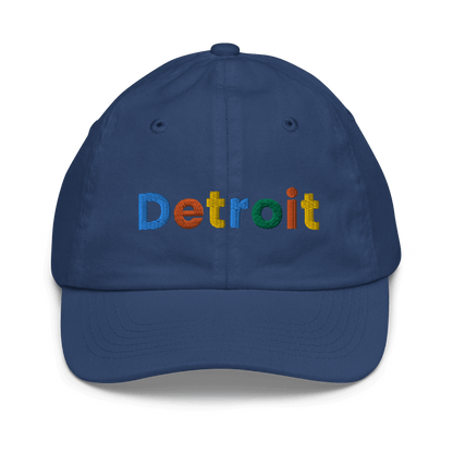 'Detroit' Youth Baseball Cap (Search Engine Parody) - Circumspice Michigan
