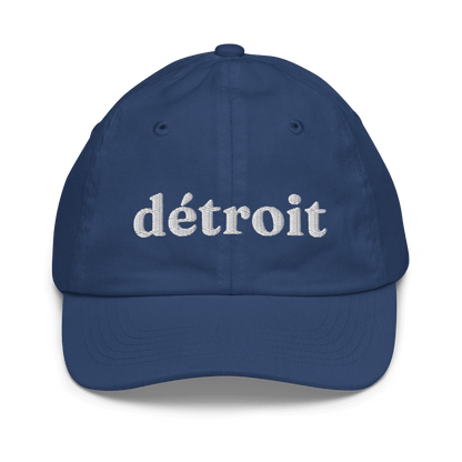 'Détroit' Youth Baseball Cap - Circumspice Michigan