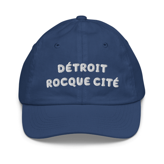 'Détroit Rocque Cité' Youth Baseball Cap - Circumspice Michigan