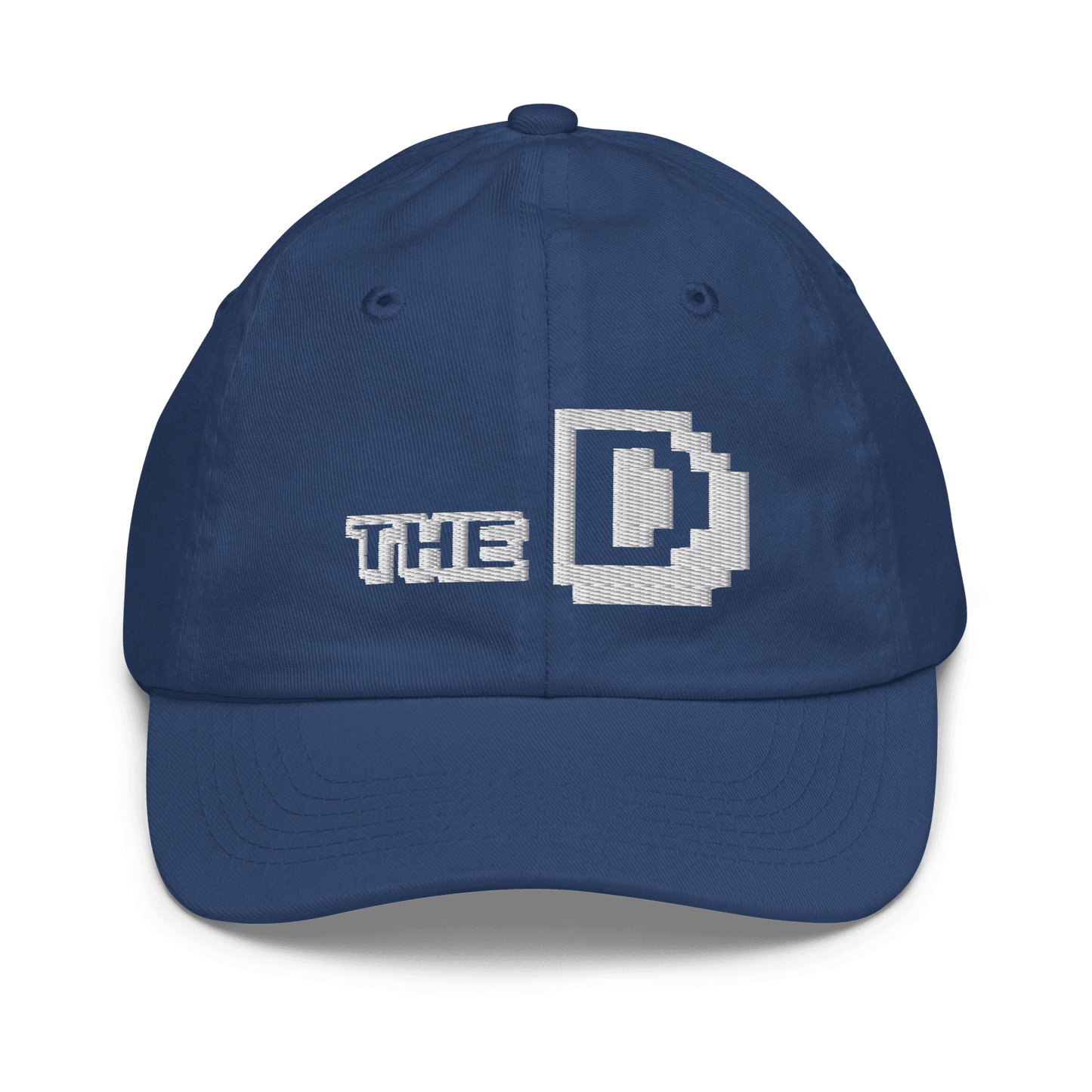 Detroit 'The D' Youth Baseball Cap (Arcade Font) - Circumspice Michigan