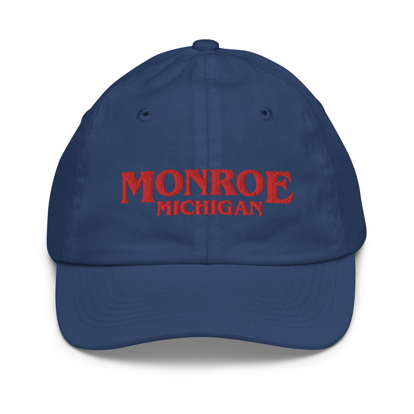 'Monroe Michigan' Youth Baseball Cap (1980s Drama Parody)