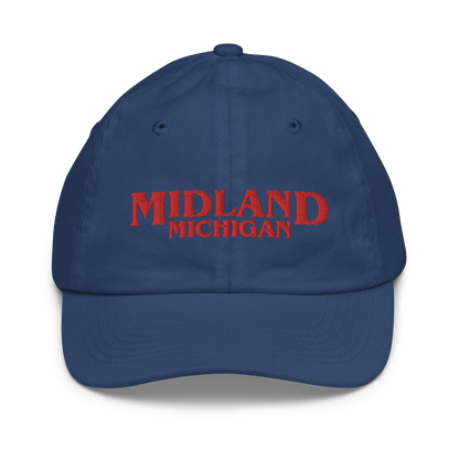 'Midland Michigan' Youth Baseball Cap (1980s Drama Parody)