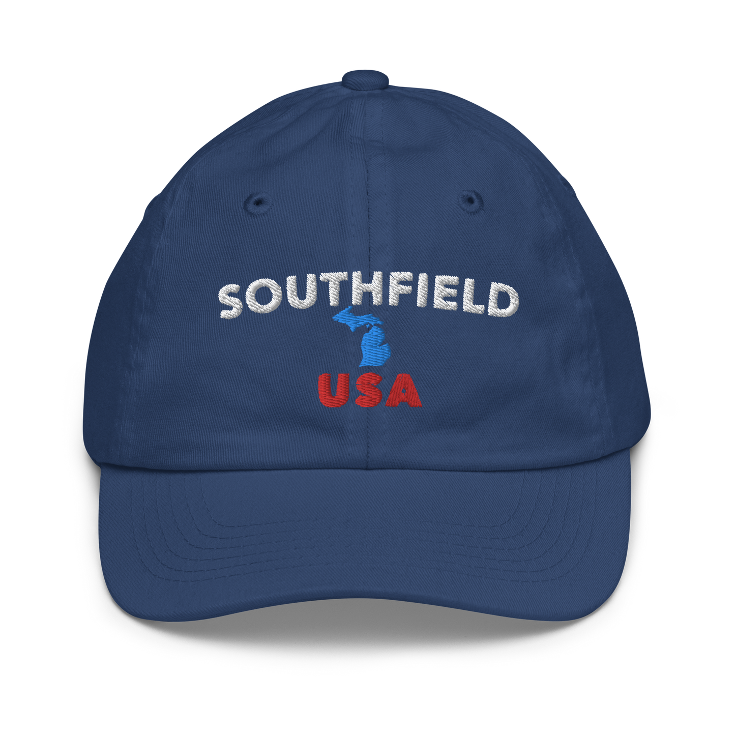 'Southfield USA' Youth Baseball Cap (w/ Michigan Outline)