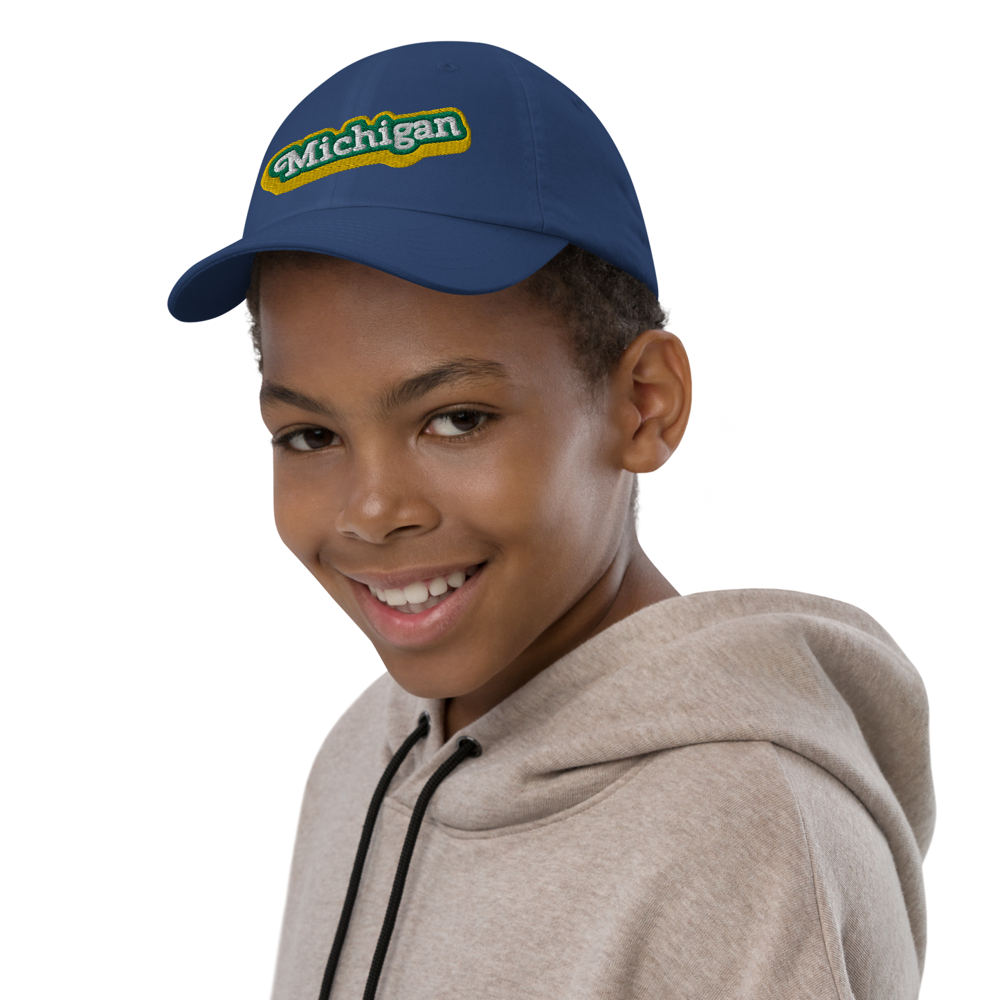 'Michigan' Youth Baseball Cap (Ginger Sodapop Parody)