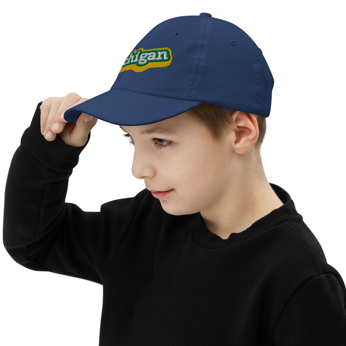 'Michigan' Youth Baseball Cap (Ginger Sodapop Parody)