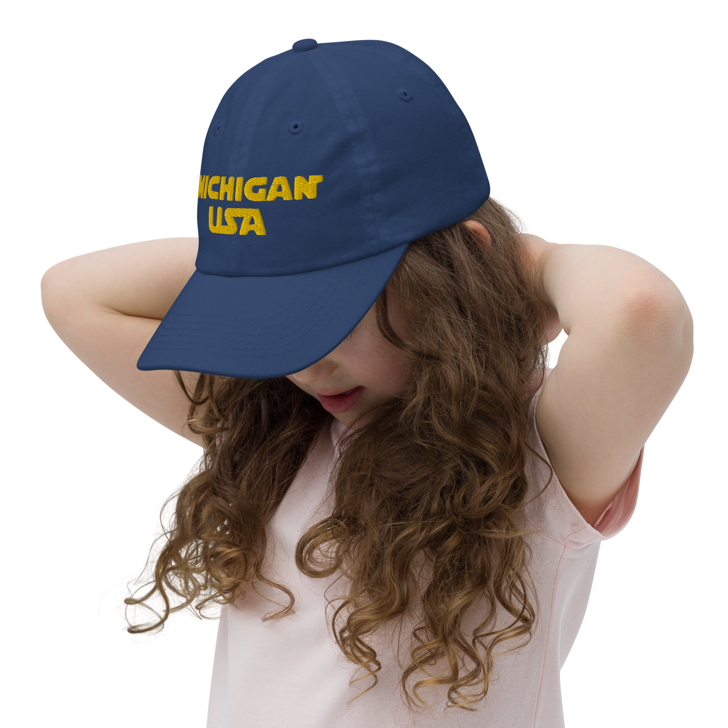 'Michigan USA' Youth Baseball Cap (Epic Sci-Fi Parody)