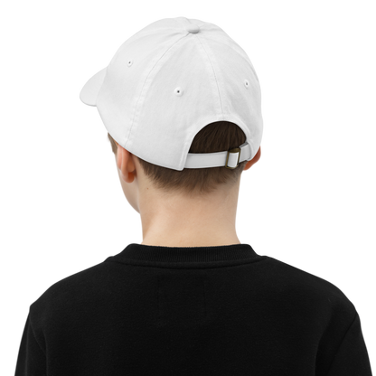 'Detroit Michigan' Youth Baseball Cap (w/ Michigan Outline)