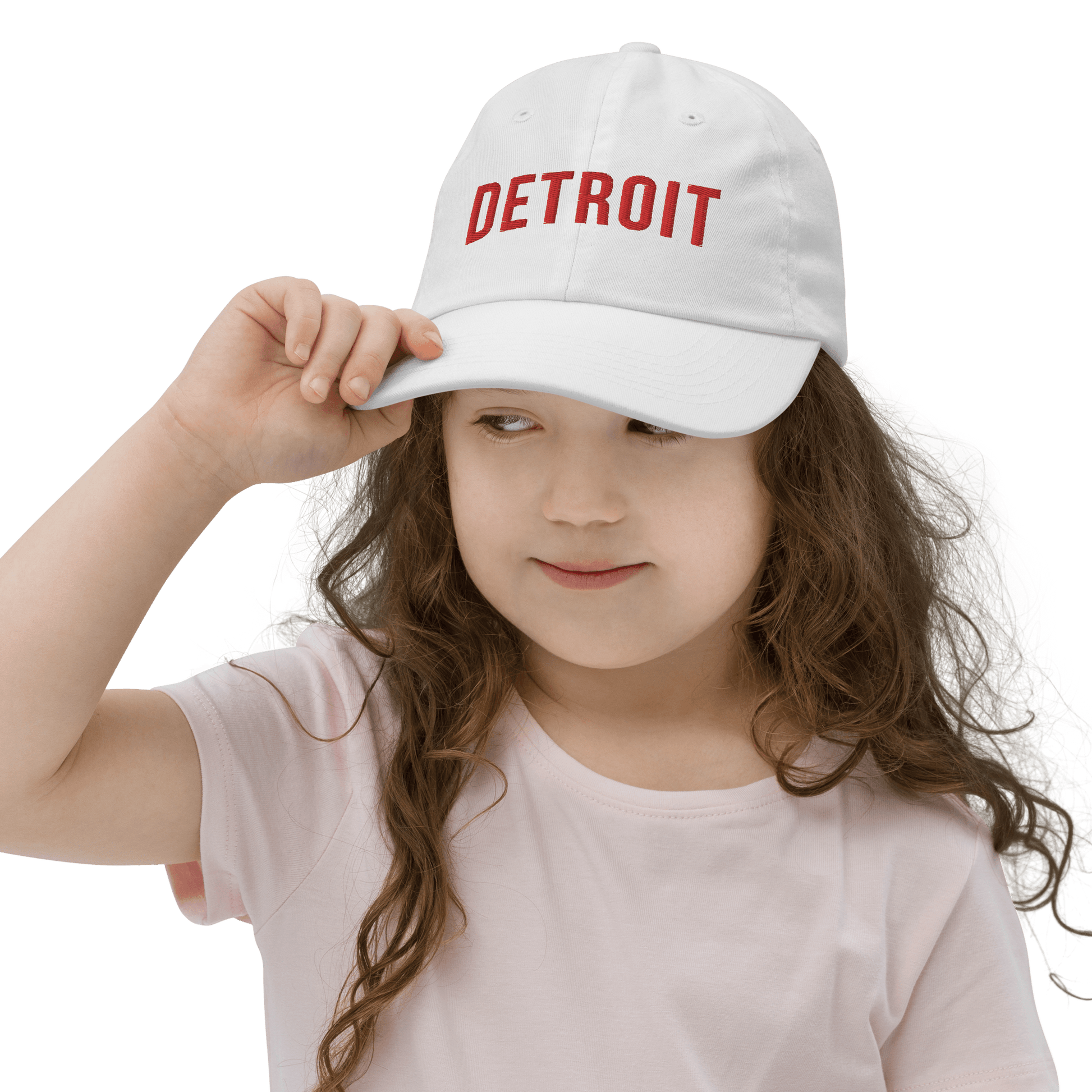 'Detroit' Youth Baseball Cap (Streaming Parody) - Circumspice Michigan