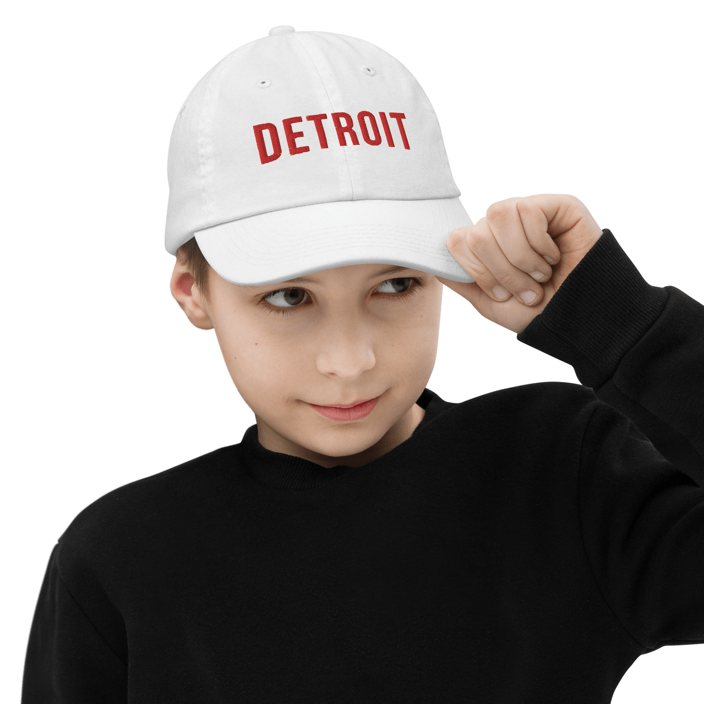 'Detroit' Youth Baseball Cap (Streaming Parody) - Circumspice Michigan