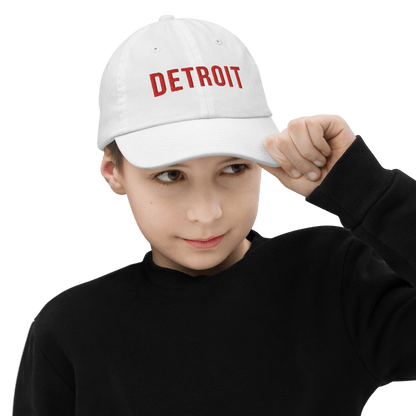 'Detroit' Youth Baseball Cap (Streaming Parody) - Circumspice Michigan