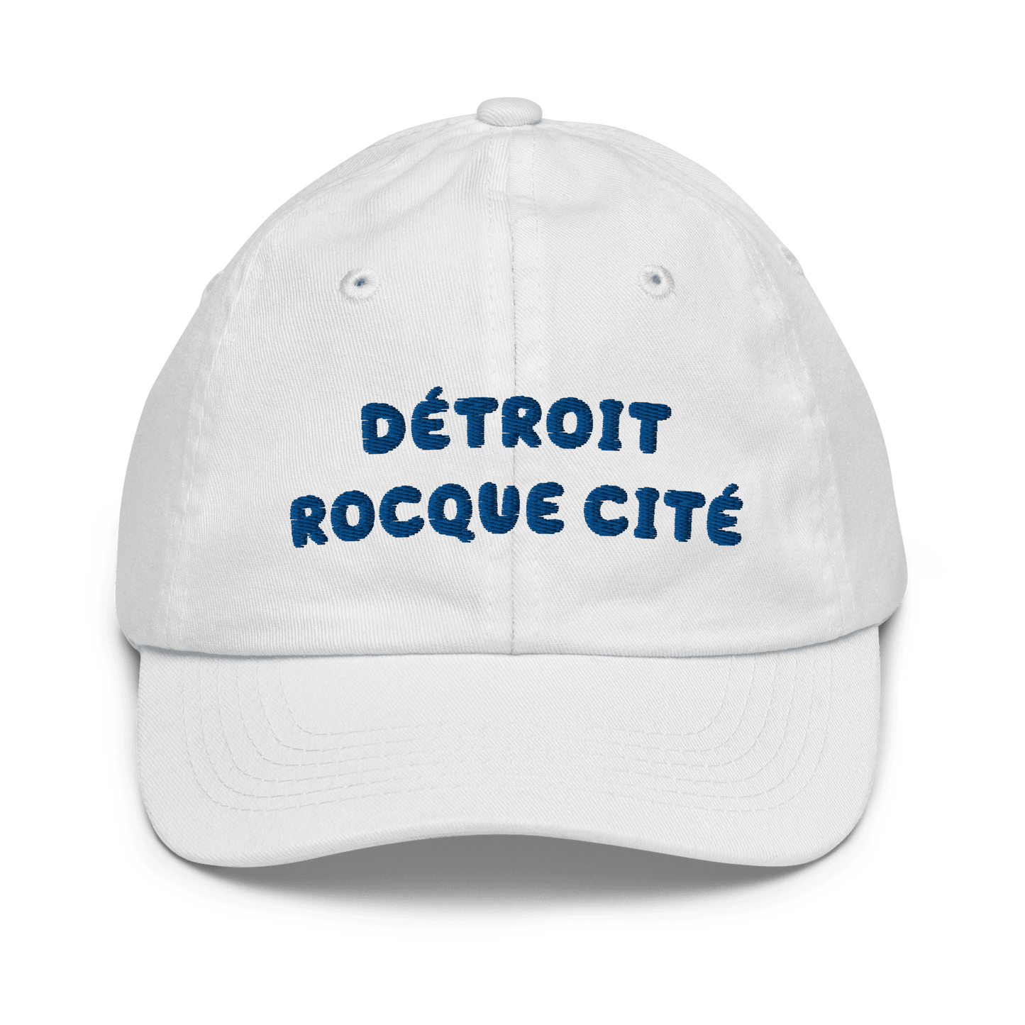 'Détroit Rocque Cité' Youth Baseball Cap - Circumspice Michigan