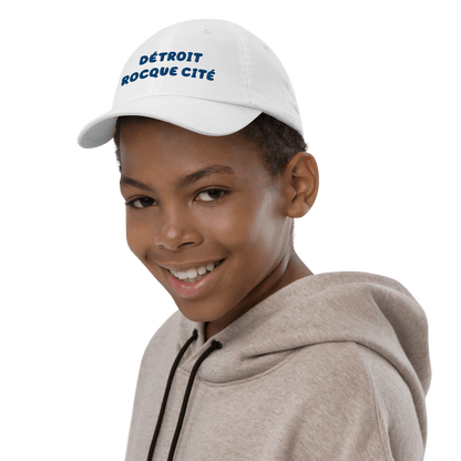 'Détroit Rocque Cité' Youth Baseball Cap - Circumspice Michigan