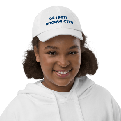 'Détroit Rocque Cité' Youth Baseball Cap - Circumspice Michigan