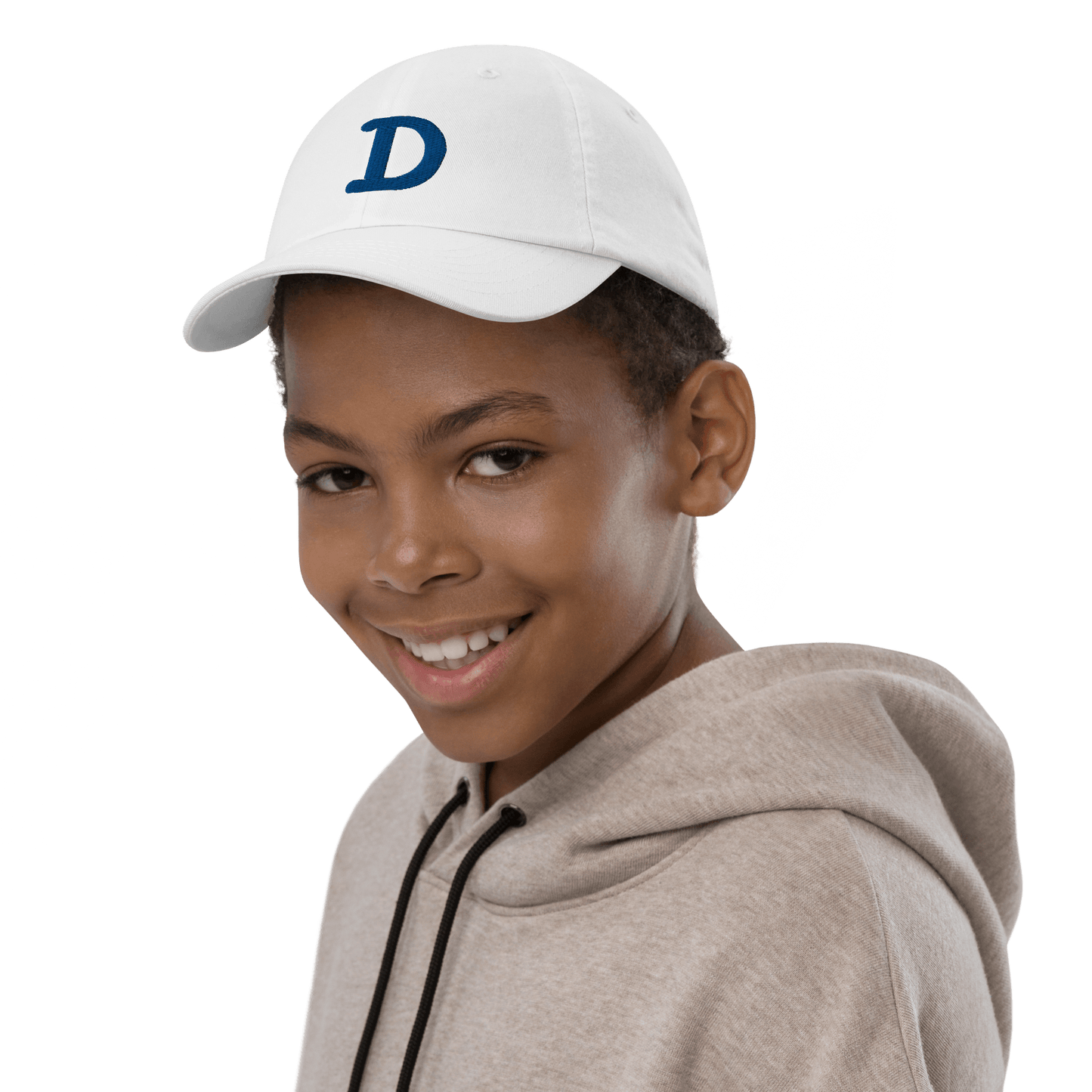 Detroit 'Old French D' Youth Baseball Cap - Circumspice Michigan