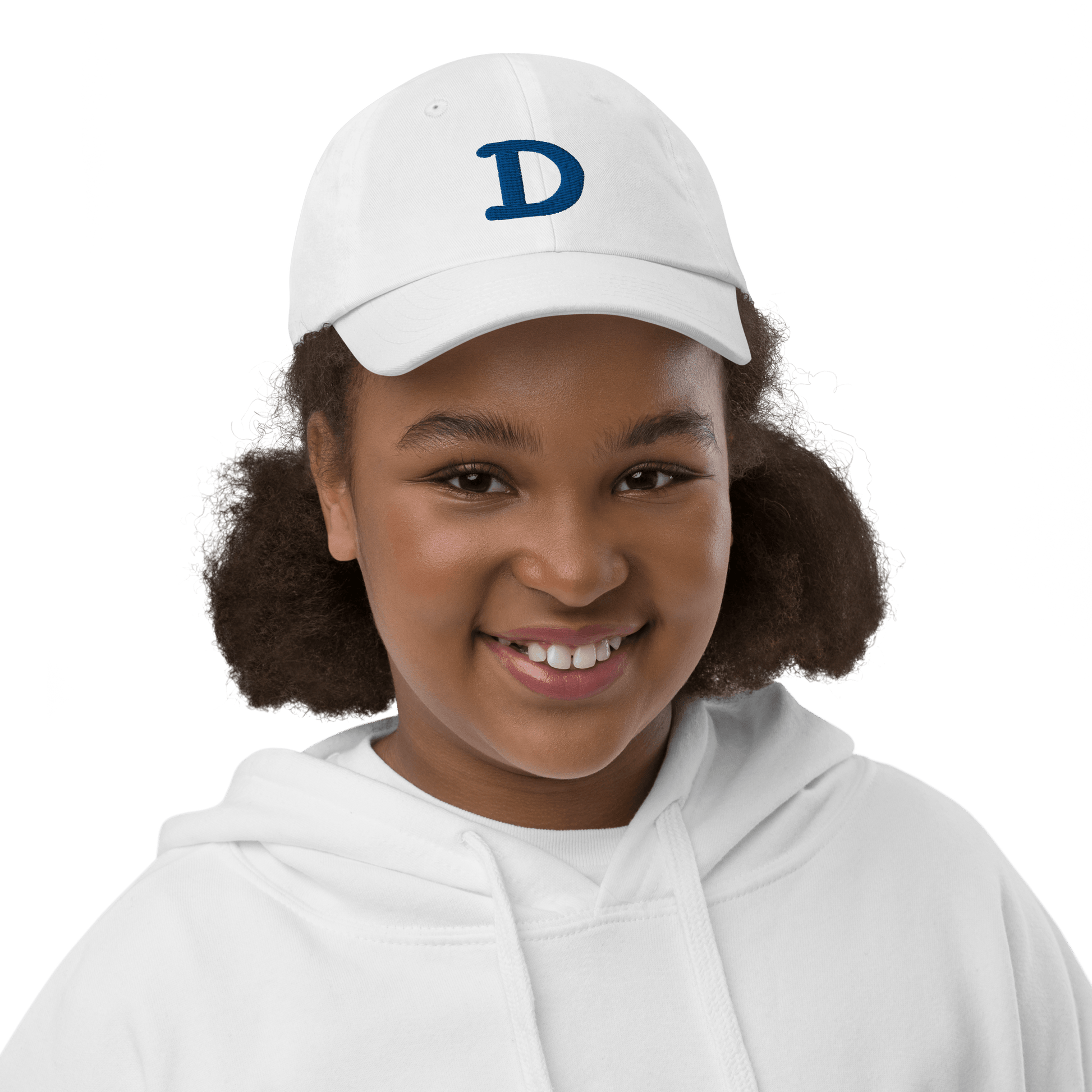 Detroit 'Old French D' Youth Baseball Cap - Circumspice Michigan