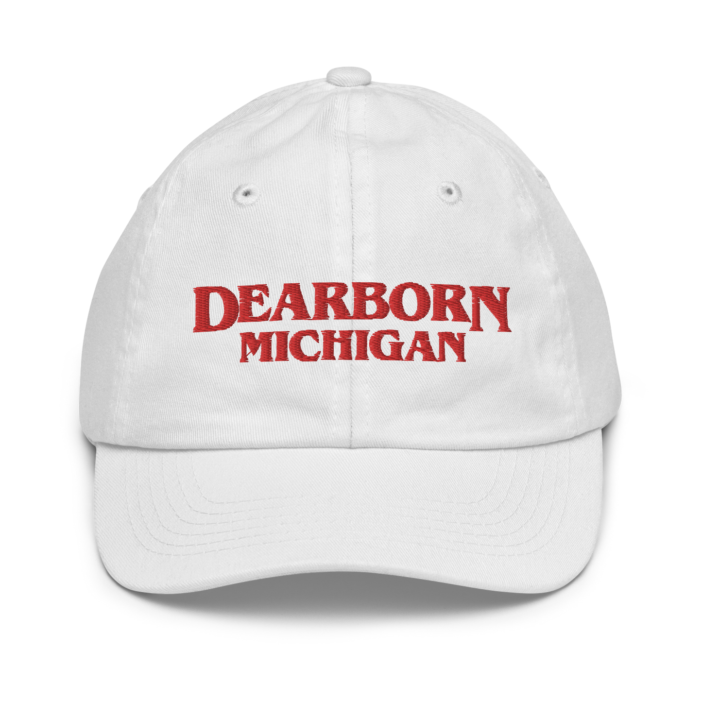 'Dearborn Michigan' Youth Baseball Cap (1980s Drama Parody)