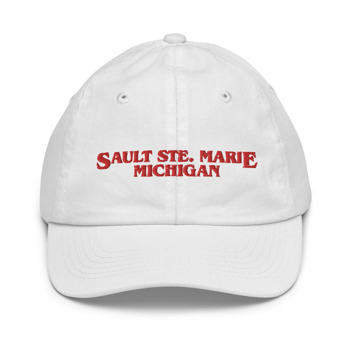 'Sault Ste. Marie' Youth Baseball Cap (1980s Drama Parody)