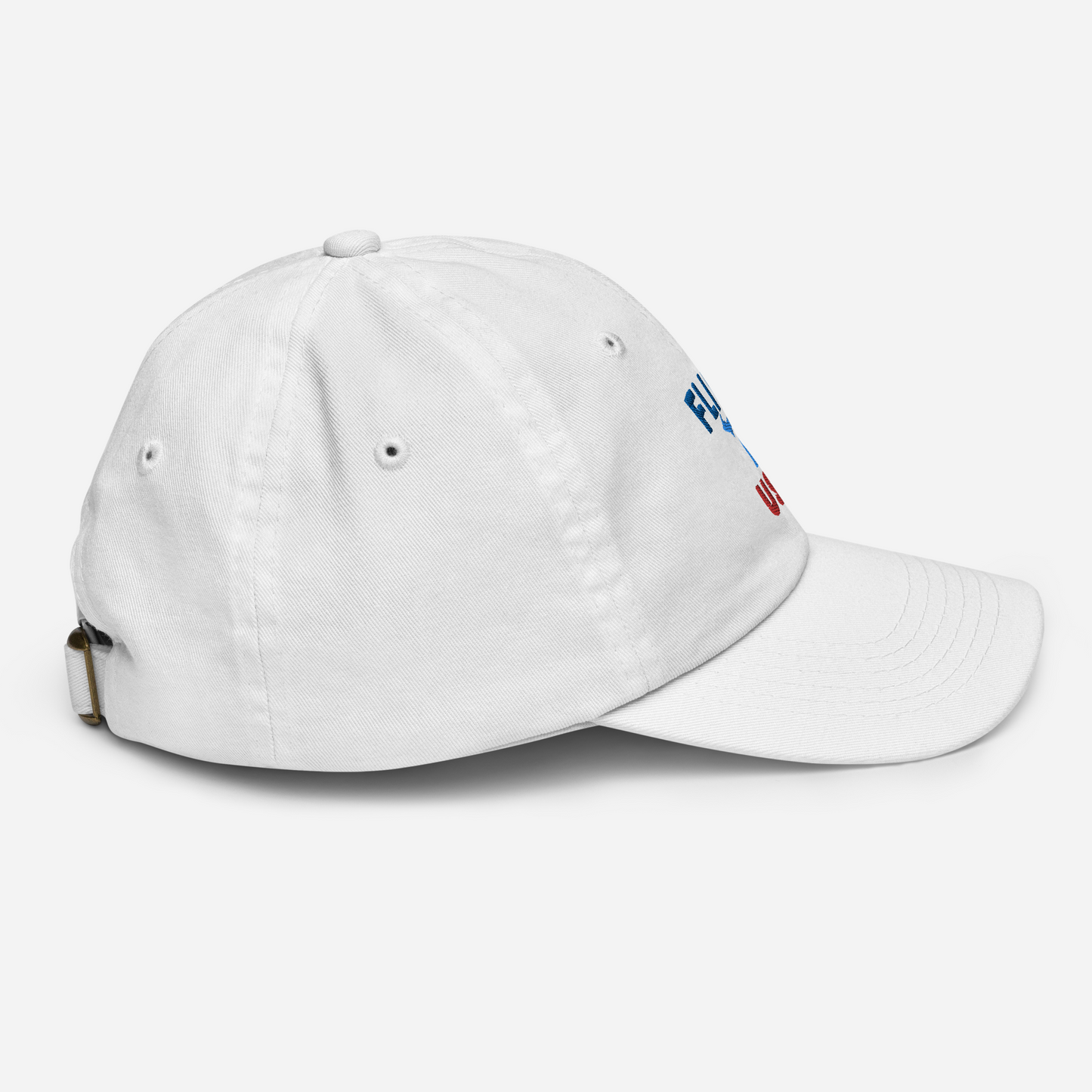 'Flint USA' Youth Baseball Cap (w/ Michigan Outline)