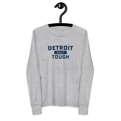 'Built Detroit Tough' T-Shirt | Unisex Youth Long Sleeve