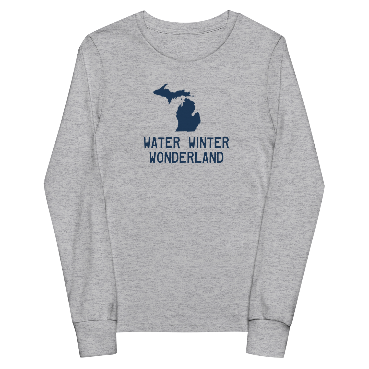 'Water Winter Wonderland' T-Shirt | Unisex Youth Long Sleeve