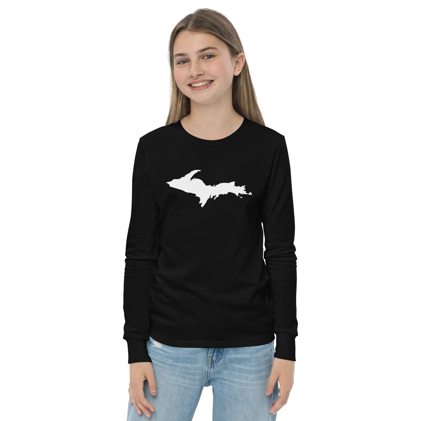 Michigan Upper Peninsula T-Shirt | Youth Long Sleeve