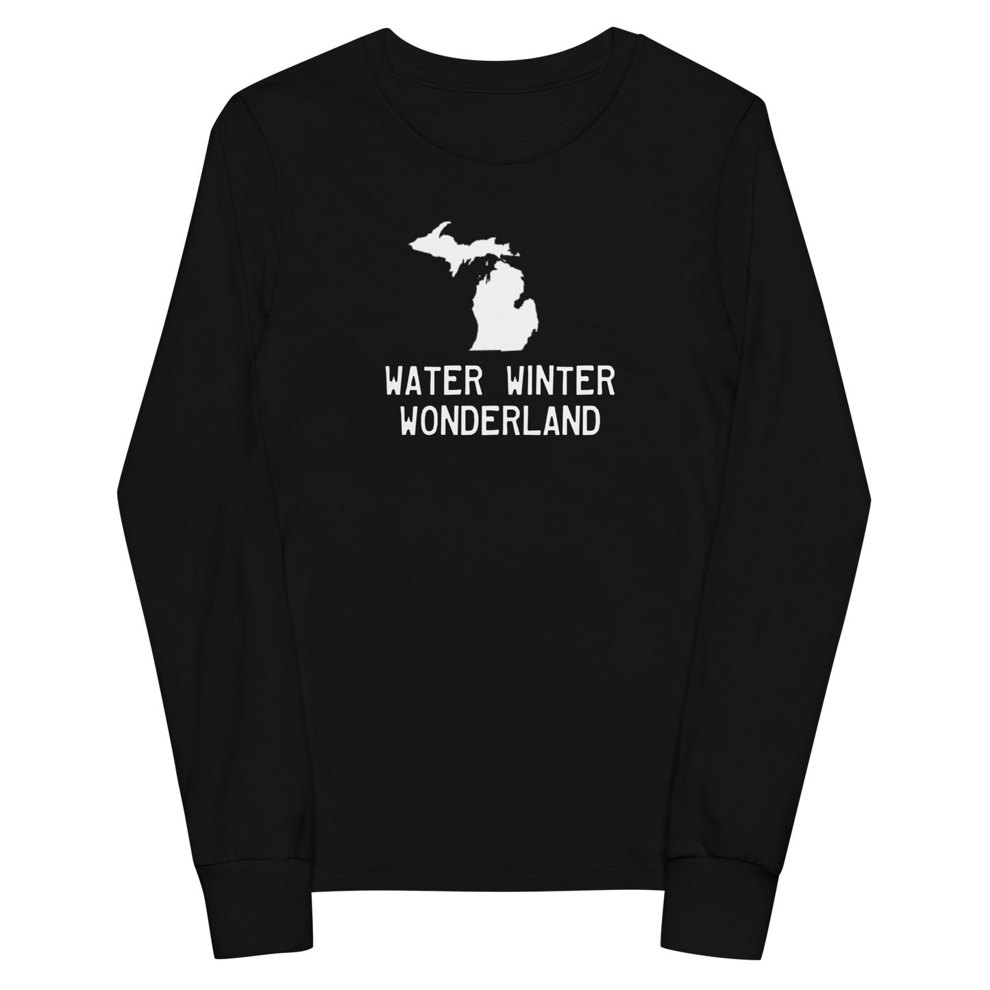 'Water Winter Wonderland' T-Shirt | Unisex Youth Long Sleeve