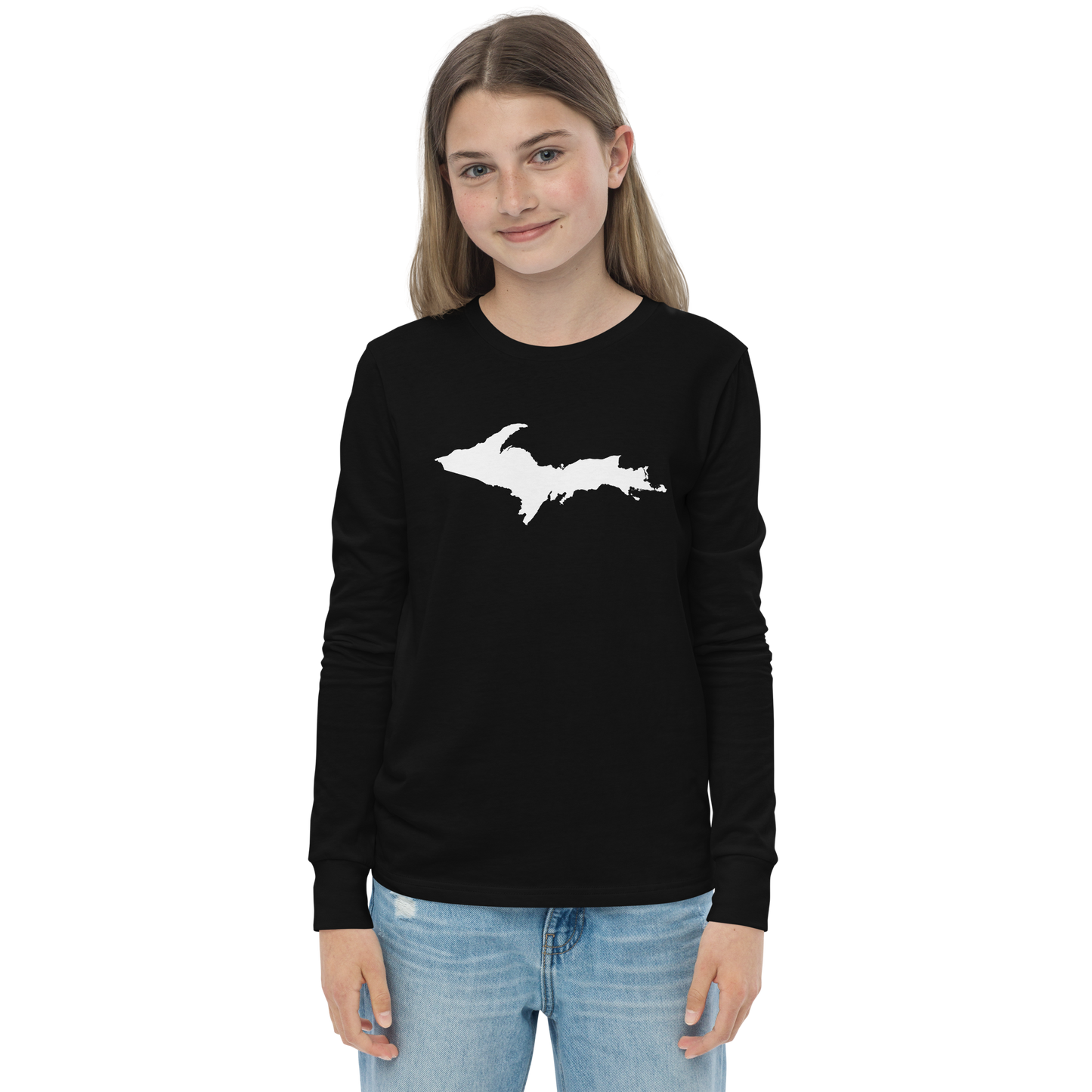 Michigan Upper Peninsula T-Shirt | Youth Long Sleeve