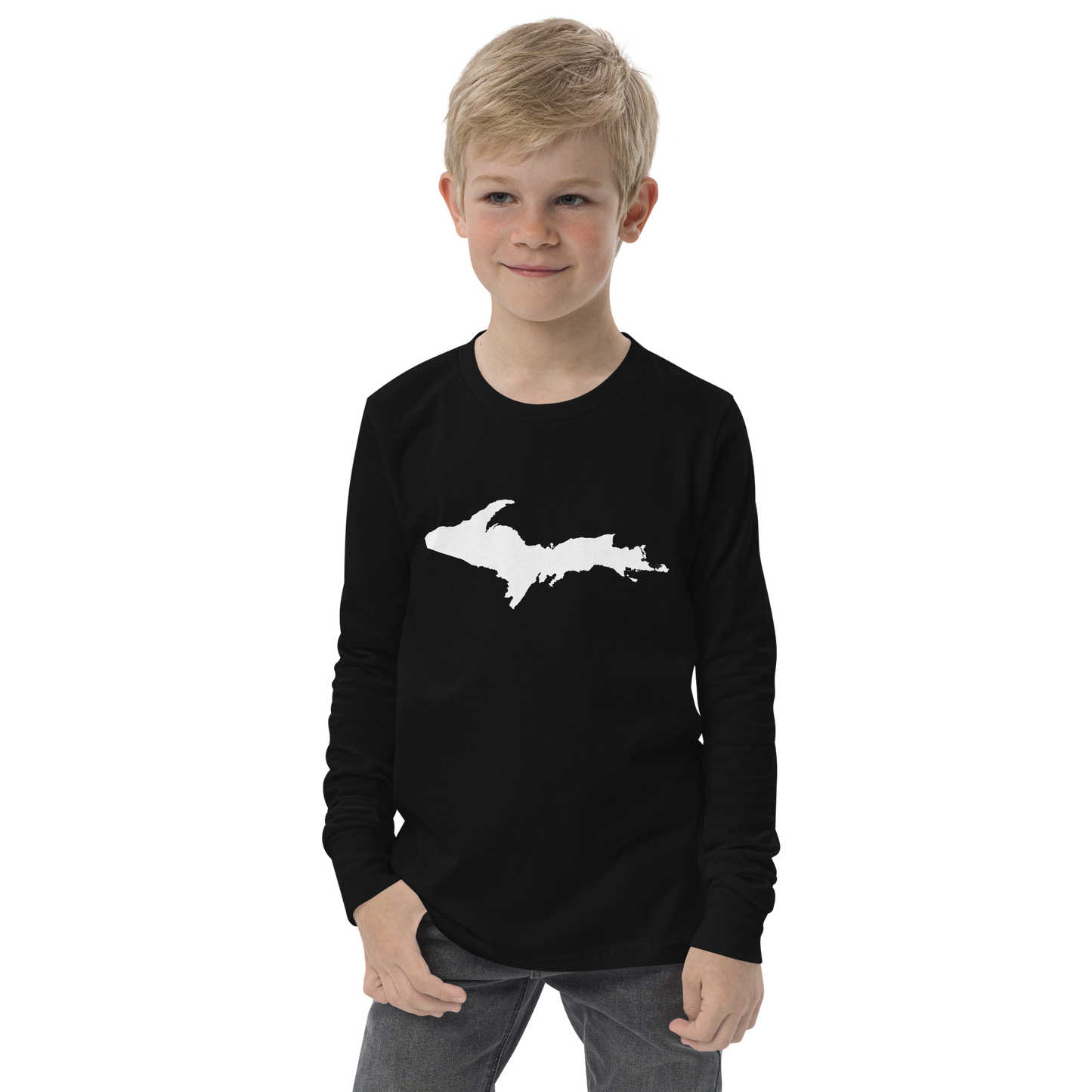 Michigan Upper Peninsula T-Shirt | Youth Long Sleeve