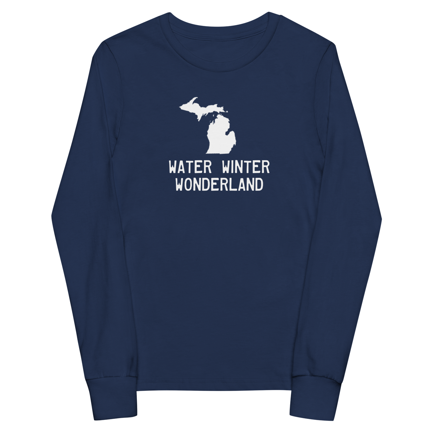 'Water Winter Wonderland' T-Shirt | Unisex Youth Long Sleeve