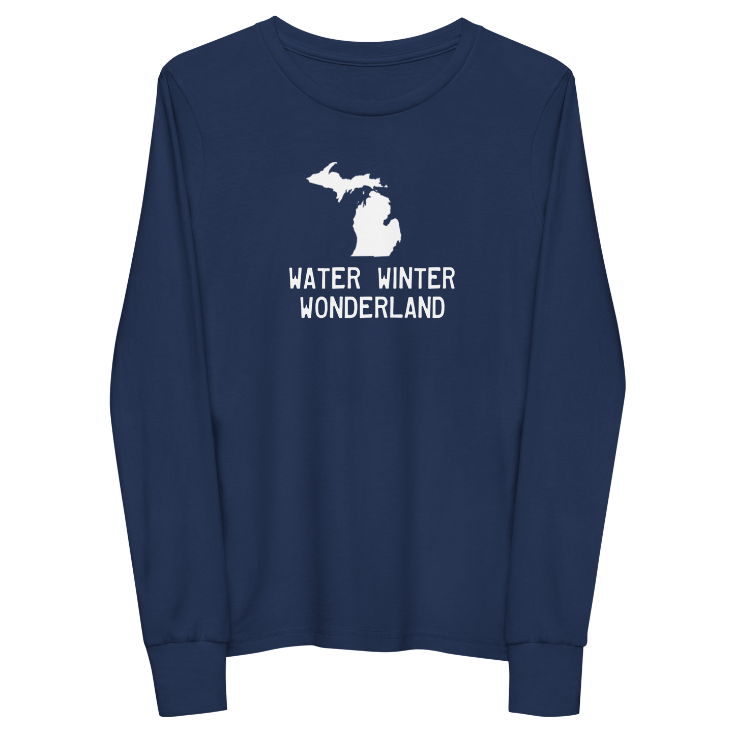 'Water Winter Wonderland' T-Shirt | Unisex Youth Long Sleeve